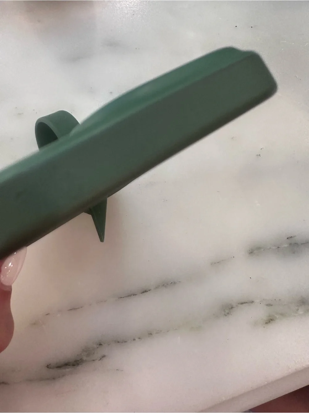 Green Silicone Phone Case with Grip